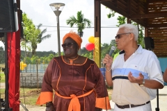 Discours de Monsieur le Maire en Compagnie de Madame MARIE-CLAUDE VERDAN